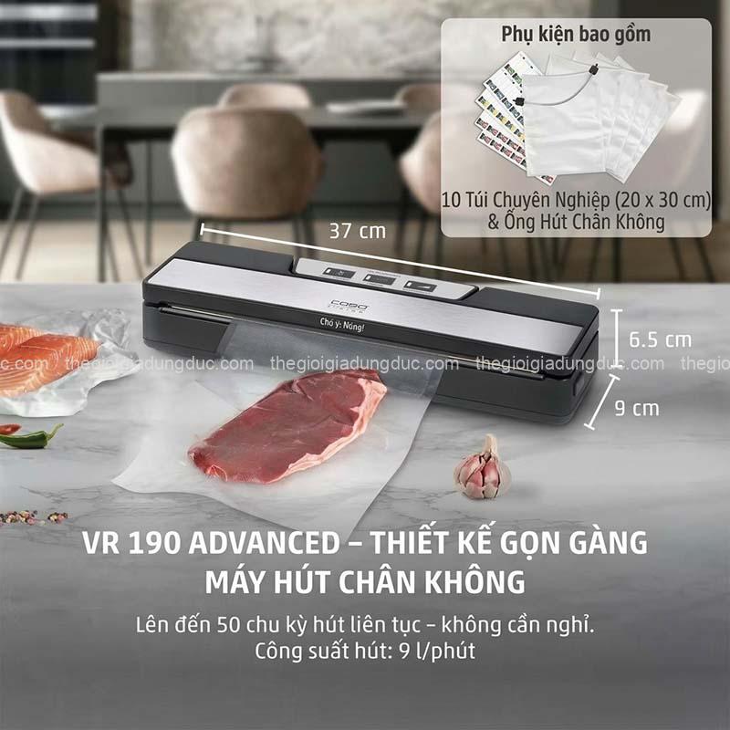 may-hut-chan-khong-caso-vr-190-advanced (8) Máy hút chân không CASO VR 190 Advanced