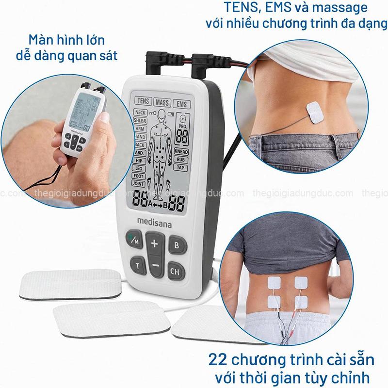 Máy massage xung điện Medisana TT 200