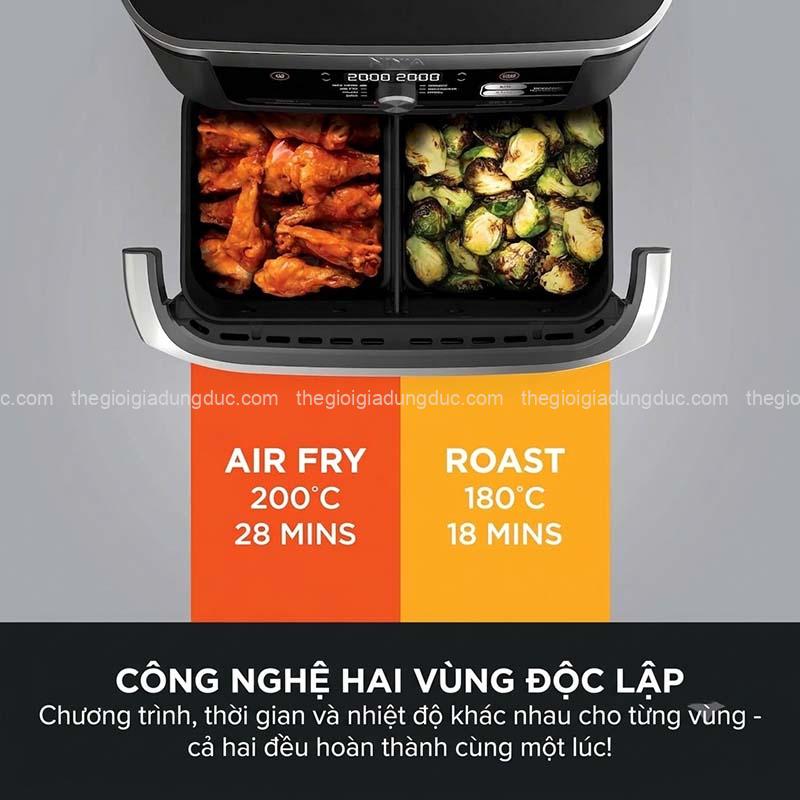 noi-chien-khong-dau-ninja-foodi-flexdrawer-af500 (5) Nồi chiên không dầu Ninja Foodi FlexDrawer AF500