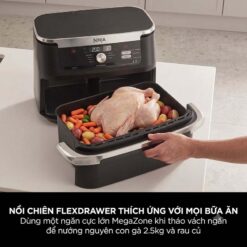 Nồi chiên không dầu Ninja Foodi FlexDrawer AF500