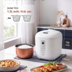 Nồi cơm điện mini GKÖCH Arvo 1.2L