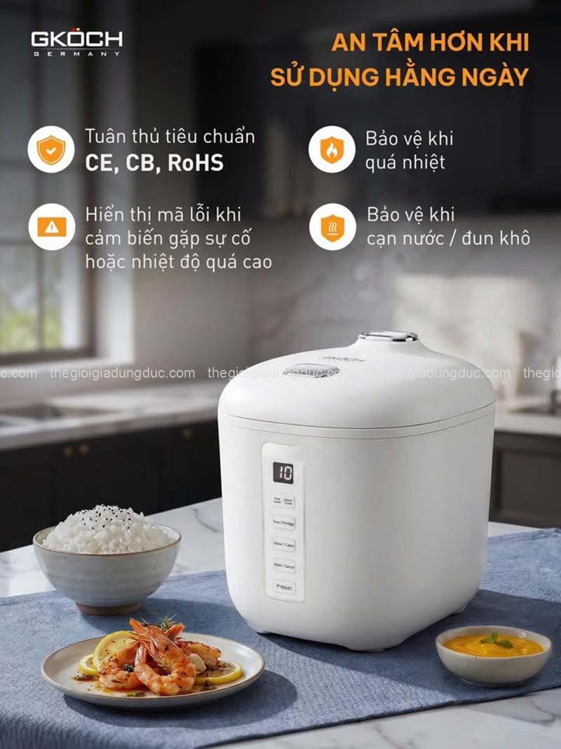 noi-com-dien-mini-gkoch-arvo-1-2l (4) Nồi cơm điện mini GKÖCH Arvo 1.2L