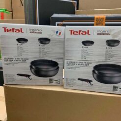 Set 2 chảo chống dính Tefal Ingenio Daily Chef L7619022 24cm và 26cm cán rời