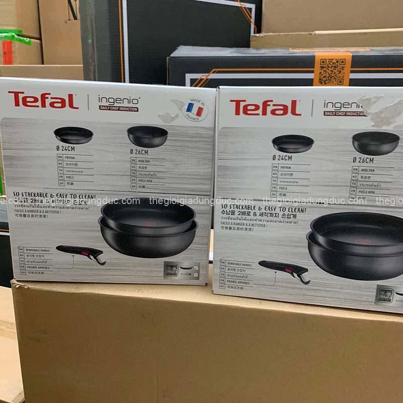 set-2-chao-chong-dinh-tefal-ingenio-daily-chef-l7619022 (10) Set 2 chảo chống dính Tefal Ingenio Daily Chef L7619022 24cm và 26cm cán rời