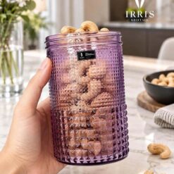 Set 4 hũ đựng mứt, bánh kẹo, đồ khô IRRIS