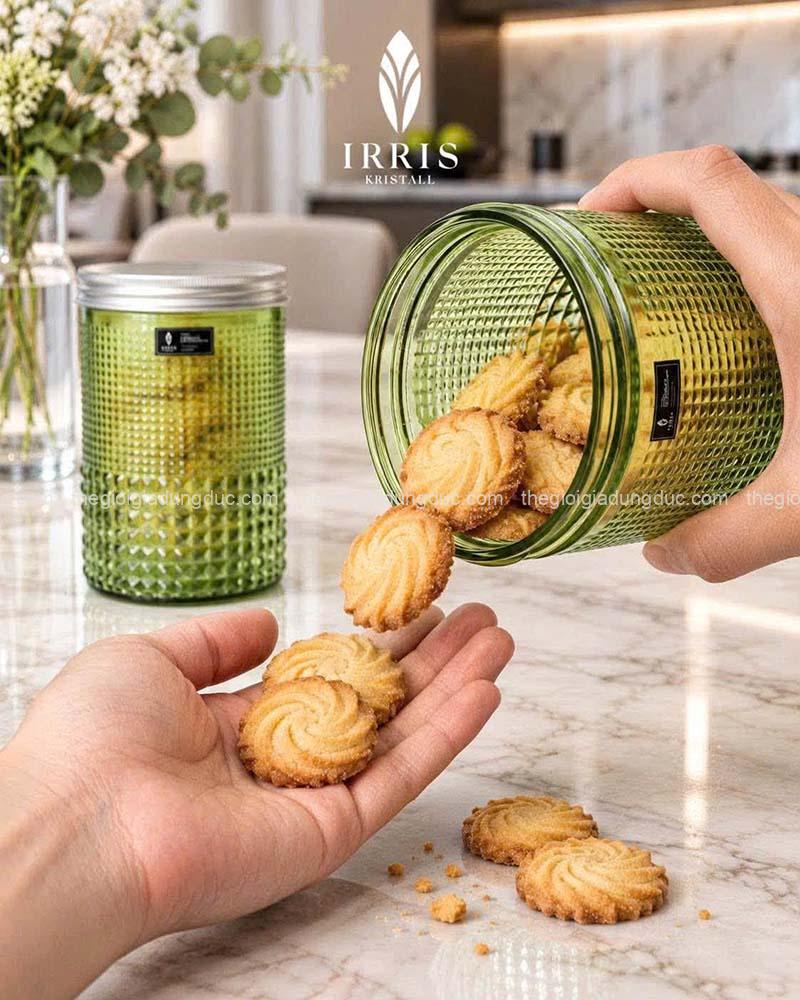 set-4-hu-dung-mut-banh-keo-do-kho-irris (4) Set 4 hũ đựng mứt, bánh kẹo, đồ khô IRRIS