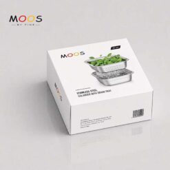 Set chậu và rổ vuông Moos by Fine inox 304
