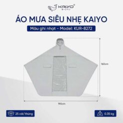 Áo mưa siêu nhẹ KAIYO