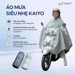 Áo mưa siêu nhẹ KAIYO