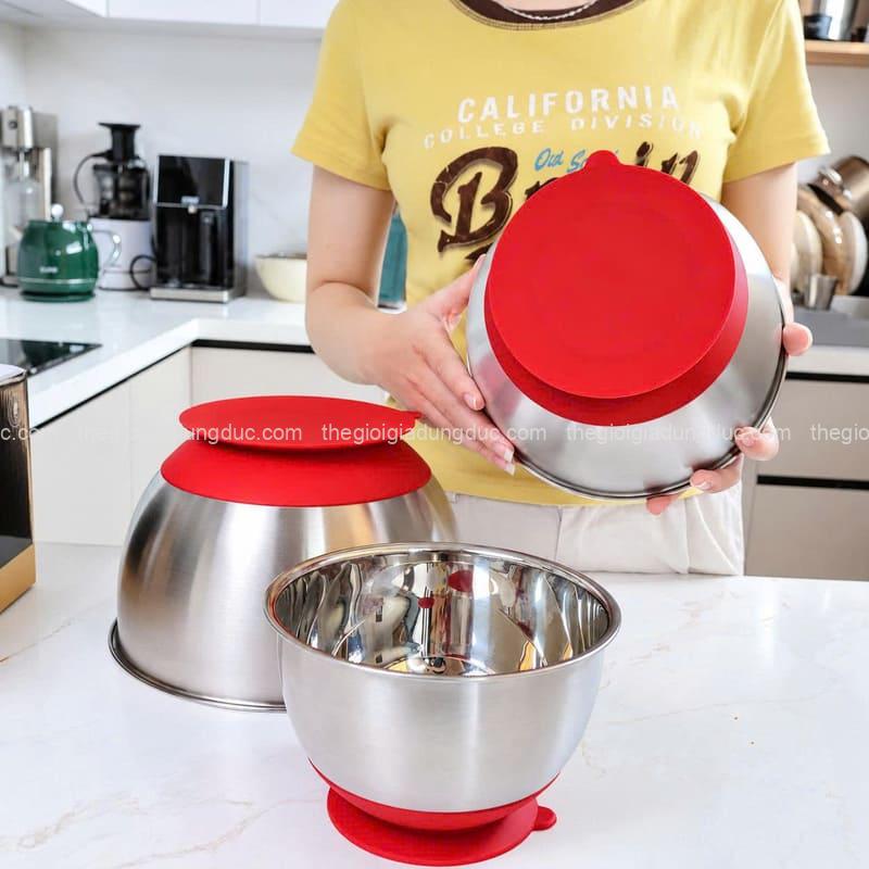 bo-3-au-tron-michelangelo-liam (4) Bộ 3 âu trộn Michelangelo LIAM inox 304 cao cấp kèm nắp tiện lợi