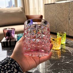 Bộ 6 cốc pha lê màu Bohemia Diamond 230ml