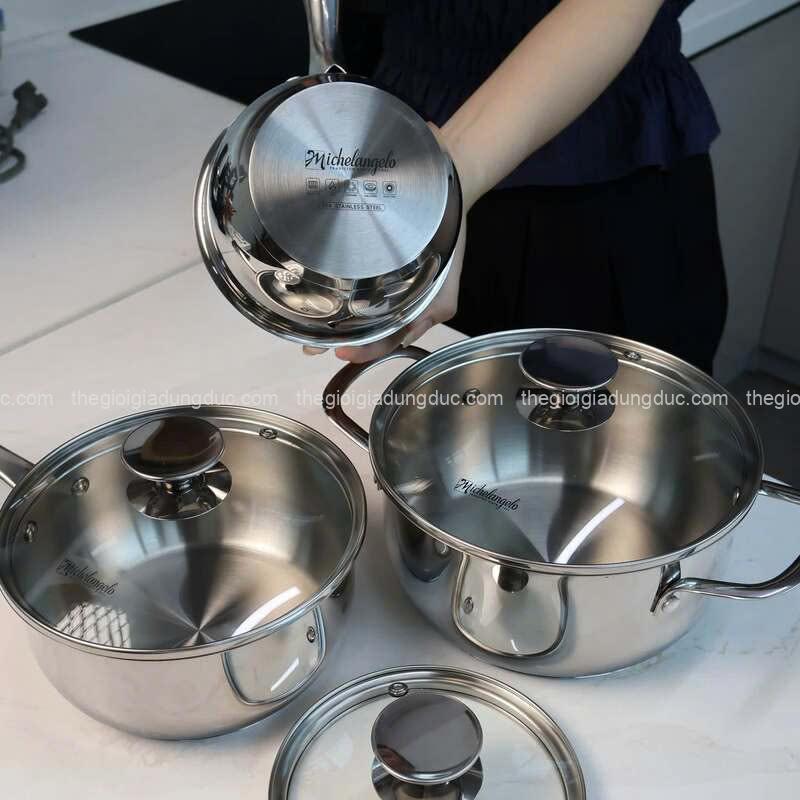 bo-noi-quanh-inox-michelangelo-3-mon (15) Bộ nồi quánh inox Michelangelo 3 món