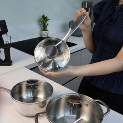 Bộ nồi quánh inox Michelangelo 3 món