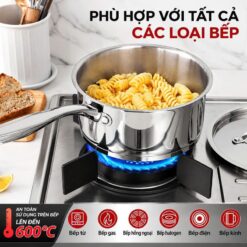 Bộ quánh inox Michelangelo 14cm và 18cm (855977)