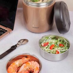 Cặp lồng giữ nhiệt 3 ngăn Kaiyo 1.3L