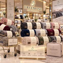 Chăn thỏ Freemond size King 2,33 x 2,48m