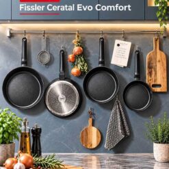 Set 2 chảo chống dính Fissler Ceratal® Evo Comfort 24/28cm