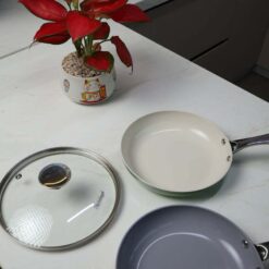 Chảo chống dính Michelangelo có nắp 20cm/28cm