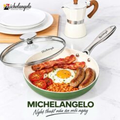 Chảo chống dính Michelangelo có nắp 20cm/28cm