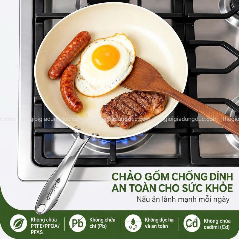 chao-chong-dinh-michelangelo-co-nap (4) Chảo chống dính Michelangelo có nắp 20cm/28cm