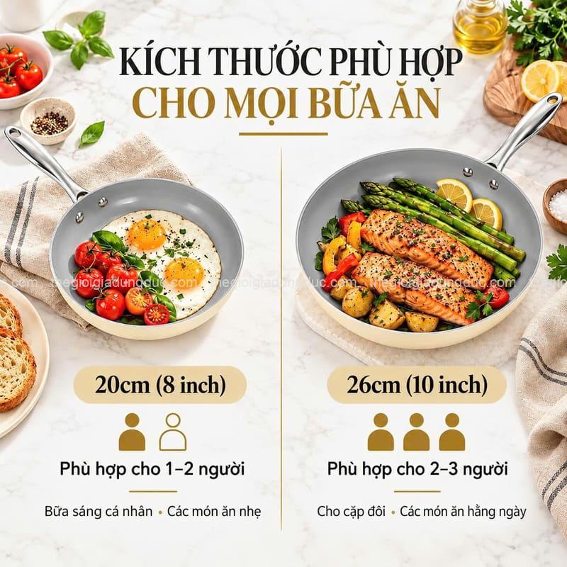 chao-chong-dinh-michelangelo-co-nap (5) Chảo chống dính Michelangelo có nắp 20cm/28cm