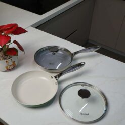 Chảo chống dính Michelangelo có nắp 20cm/28cm