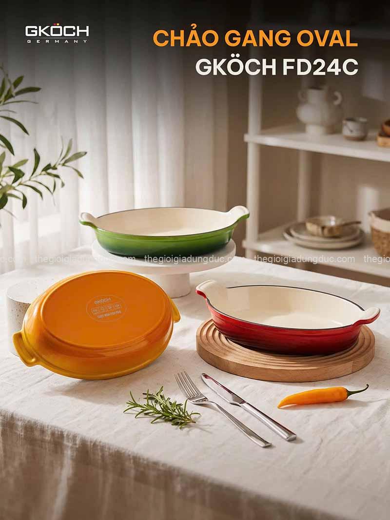 chao-gang-oval-phu-men-su-gkoch-fd24c (1) Chảo gang oval phủ men sứ GKÖCH FD24C
