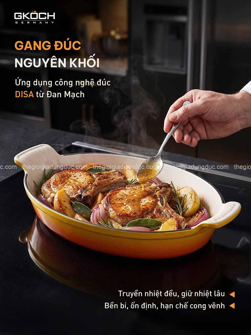 chao-gang-oval-phu-men-su-gkoch-fd24c (2) Chảo gang oval phủ men sứ GKÖCH FD24C