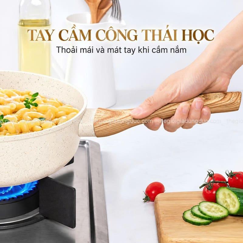 Chảo sâu lòng chống dính Michelangelo 24cm
