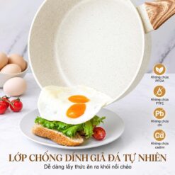 Chảo sâu lòng chống dính Michelangelo 24cm