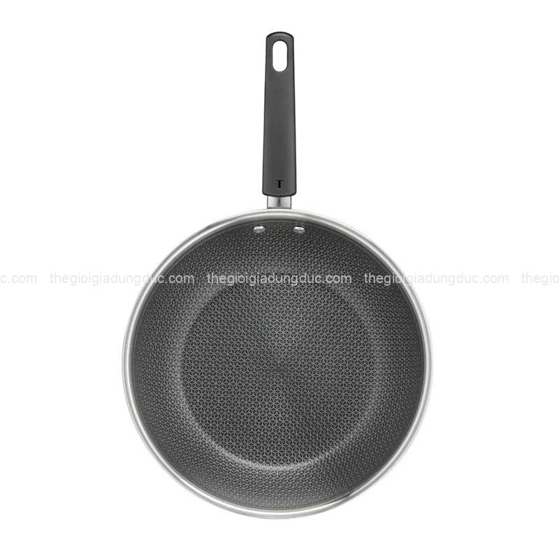 chao-xao-inox-chong-dinh-lien-khoi-tefal-power-e3411655-28cm-co-nap (1) Chảo xào inox chống dính liền khối Tefal Power E3411655 28cm có nắp