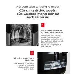 Nồi cơm cao tần Cuckoo CRP-AHBC1000F 1.8L