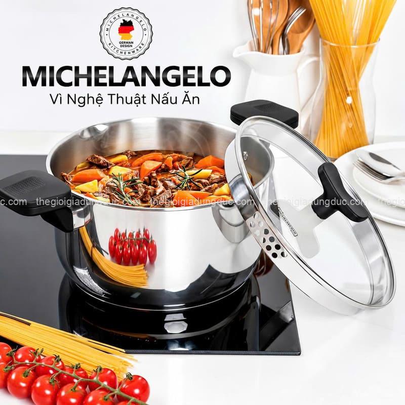 Nồi inox Michelangelo 24cm/26cm