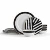 Set bát đĩa Mikasa Luxe Deco 12 món