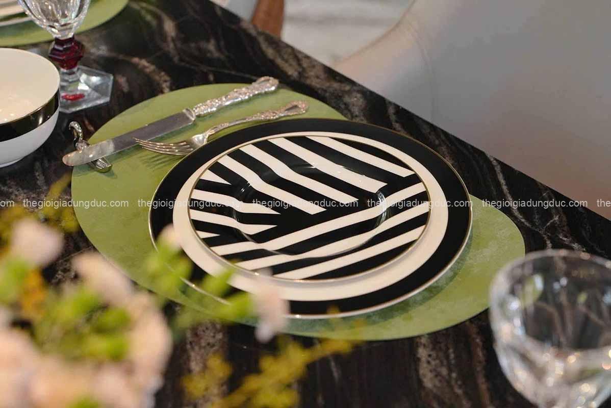 Set bát đĩa Mikasa Luxe Deco 12 món