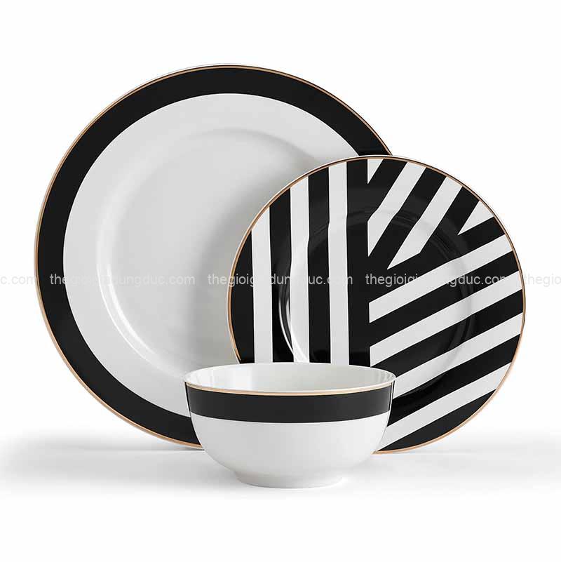 set-bat-dia-mikasa-luxe-deco-12-mon (2) Set bát đĩa Mikasa Luxe Deco 12 món