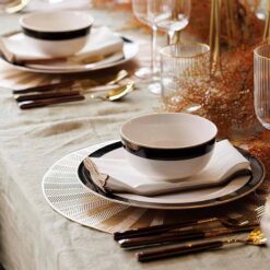 Set bát đĩa Mikasa Luxe Deco 12 món