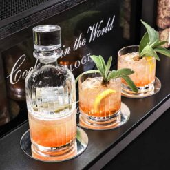 Set pha lê 1 bình 2 cốc chồng nhau whisky Bohemia Bar Selection Deluxe